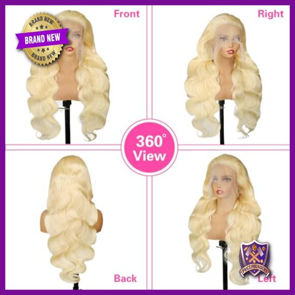 28 Inch Human Hair Lace Front Wig 13x6 HD Lace Pre Plucked Baby Hair
